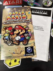 Paper Mario: The Thousand-Year Door (Nintendo GameCube, 2004) Nur Handbücher! Neuwertig - Bild 1 von 5