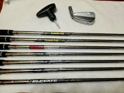 Hierro y ejes de montaje Ping i530. 7 hierro negro std lie. (7 ejes en total) Foto 1 de 4