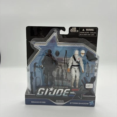 GI Joe 50th Arashikage Clash Storm Shadow Snake Eyes Figura Paquete de 2 Nuevo Foto 1 de 2