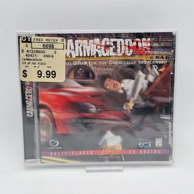 Carmageddon, Racing Game for the Chemically Imbalanced, Interplay New Sealed  - Image 1 of 3