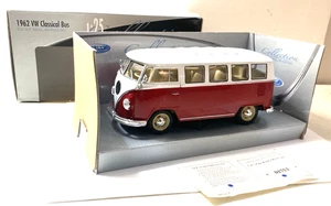 Vintage WELLY 1962 VW Classical Bus+Box 1:25 Scale Original As Found Unused NOS! - Picture 1 of 12