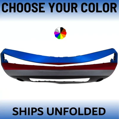 NUEVO Elige tu parachoques delantero pintado de color para Dodge Challenger 2008-2010 Foto 1 de 4