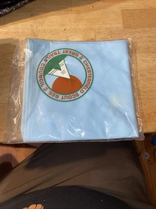 Sealed 1975 Chesterfield Reservation Great Trails Council Neckerchief Boy Scouts - Picture 1 of 6