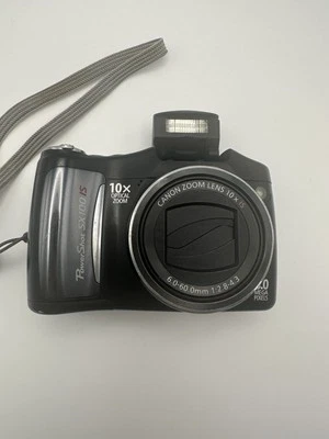 Canon PowerShot SX100 IS 8.0MP Digital Camera with 10x Zoom – FOR PARTS! - Image 1 of 4