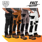 SSS® Work Pants Heavy Duty Cargo Utility Trousers Working Pant Holster Pockets