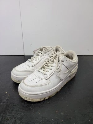 Nike Air Force 1 Low Shadow Triple Blanco Para Mujer CI0919-100 W Talla-8.5 Foto 1 de 4