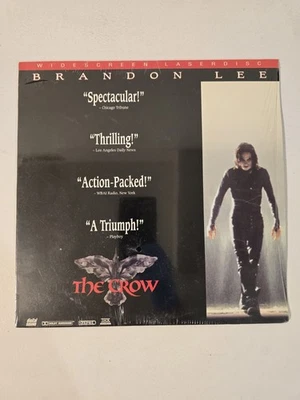 The Crow (Laserdisc, 1994) WIDESCREEN BRANDON LEE ERNIE HUDSON GREAT FILM THX Foto 1 de 4