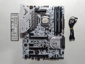 ASUS SABERTOOTH Z170 S Motherboard w/i7-6700K, 32GB RAM, IO Shield #0181 - Photo 1/8