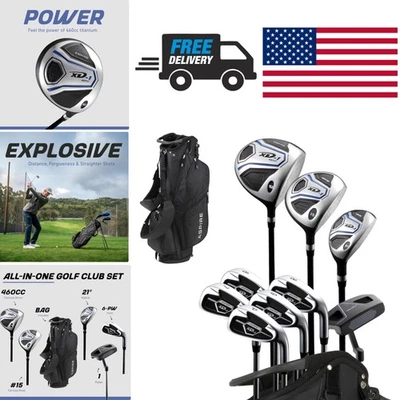 Juego de palos de golf para hombre con destornillador perdonador de loft de 10,5 grados y putter preciso Foto 1 de 4