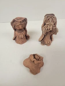 Vintage Keramik Krippe signiert  - Bild 1 von 7