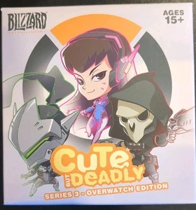 Cute But Deadly: Series 3 Overwatch Edition - Scatola cieca sigillata - Blizzard - Foto 1 di 6