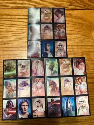 2020 Paper Magic  Star Wars Lenticular 27 Card Valentine's Set NrMt  - Image 1 of 4