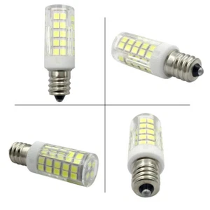 4 pcs E12 C7 LED bulb 5W AC DC 12V 64-2835SMD Ceramics Garden light White Lamp - Picture 1 of 4