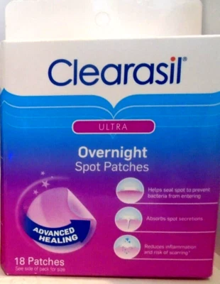 Clearasil Ultra Overnight Spot Patches 18-Count - Image 1 of 2