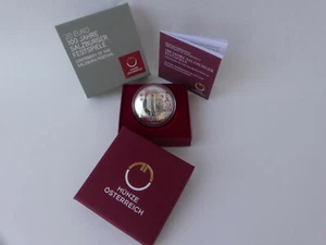 ÖSTERREICH 2020 20 EURO SILBER MÜNZE COIN PP PROOF - SALZBURGER FESTSPIELE - - Picture 1 of 7
