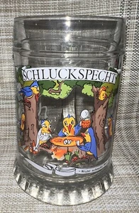 SCHLUCKSPECHT DEUTSCHER Krug Bier STEIN SELTEN ohne Deckel - Bild 1 von 5