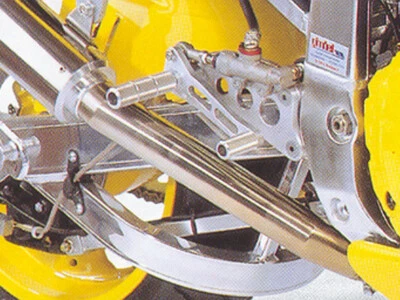 Gimbel Fussrastenanlage für SUZUKI GSX-R 1100 (GV73C) | 89-92 | silber mit TÜ... - Image 1 of 3