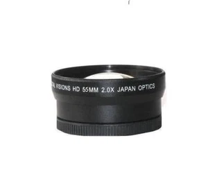 55mm Telephoto Lens for Panasonic Lumix DMC-FZ70 FZ72 / DC-FZ80 FZ82 FZ85 - Picture 1 of 6