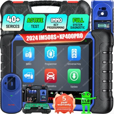 Autel MaxiIM IM508S+XP400PRO as IM608PRO II IMMO Key Programming Diagnostic Tool - Image 1 of 4