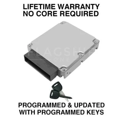 Motor Computadora Programada con Llaves 2005 Mazda 6 5M81-12A650-BH 3,0 L AT ECM PCM Foto 1 de 4