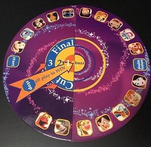 Disney Scene It? Ersatzteile Spielbrett und Anleitungsblatt - Bild 1 von 6