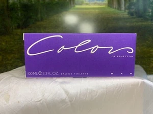 Colors Man by United Colors of Benetton 100ml EDT Splash (new with box) - Picture 1 of 7