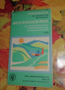 GDR + hiking map Western Ore Mountains with winter sports 1:50,000 map - Picture 1 of 1