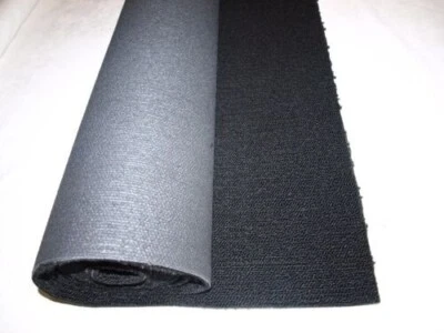 5 Yards Premium Black OEM  Automotive Carpet with Backing 67" x 97" - Image 1 of 4