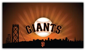 San Francisco Giant MLB Baseball Sport Logo Car Bumper Sticker Decal "SIZES" - Picture 1 of 1