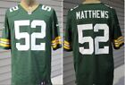 NFL Nike Men's Green Bay Packers 52 Matthews Green Jersey Size Medium ON FIELD
