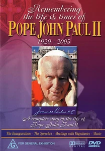 Remembering The Life & Times Of Pope John Paul II 1920 - 2005 DVD New Sealed - Picture 1 of 1