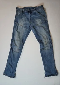 Mens G-Star 3D SLIM Blue Jeans W34 L32 - Picture 1 of 7