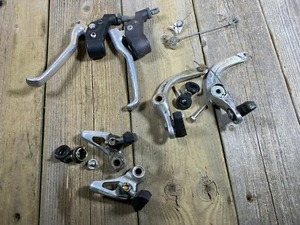 Vintage Shimano Brake Levers BL-MT60 Deore MTB BMX Cruiser Klunker Bike 80s - Picture 1 of 9