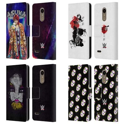 OFFICIAL WWE ASUKA LEATHER BOOK WALLET CASE COVER FOR LG PHONES 1 - Image 1 of 4