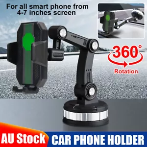 360° Rotation Car Windshield Mount Holder Cradle For GPS Mobile Phone Universal - Picture 1 of 12