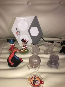 DISNEY INFINITY 2.0 MARVEL LOT OF 7 +1 + FIGURES + Plataform - Picture 1 of 9