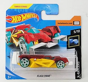 2019 Hot Wheels Short Card "Flash Drive" X-Raycers Series 5/10 BRAND NEW - Picture 1 of 1