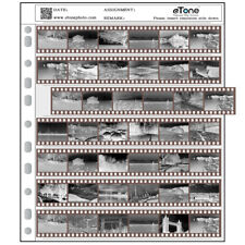 30x Acid-Free Archival Storage Filing Sheets Pages 35mm 135 Film Negative Slide