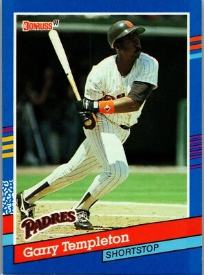 1991 Donruss Baseball - #252 Garry Templeton - Image 1 of 2