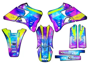 1996-1999 YZ 250 2-STROKE SPACE KADET Galaxy Senge Graphics Kit Compatible with - Bild 1 von 10