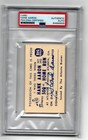 Rare HANK AARON signed 500 home run ticket - investment grade - PSA