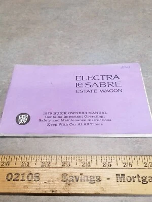  Buick Electra LeSabre Estate Wagon 1979 manual del propietario  Foto 1 de 3