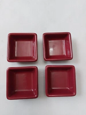 THE PAMPERED CHEF Simple Additions Petite Square Condiments Bowls Set of 4  - Image 1 of 4
