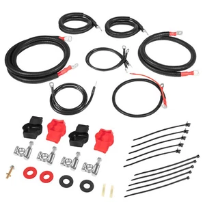Battery Cables Replacement Kit for Dodge RAM Truck Gen 3 2003-2007 5.9L Cummins - Bild 1 von 12