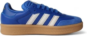 adidas Mens Samba XLG Shoes, Blue Bird/Cloud White/Gold Metallic, Size 10 - Picture 1 of 6