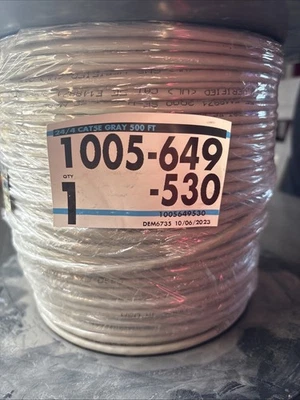 Cable Southwire 500' rollo 24/4 Cat5E  - Imagen 1 de 4