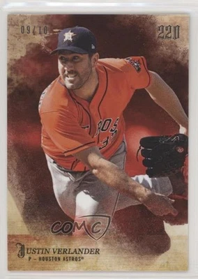2018 Topps X Bryce Harper 220 Second to None Red /10 Justin Verlander #12B - Image 1 of 2