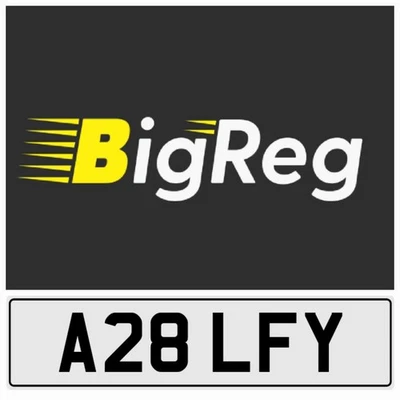 A28 LFY ALFIE ALFRED ALF ALFY ALFIES ALFS PRIVATE REGISTRATION CAR NUMBER PLATE - Image 1 of 4