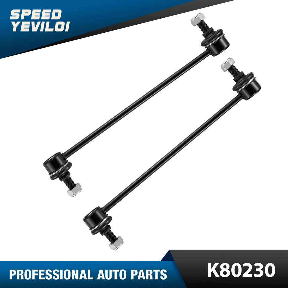 适用于 03 - 19 丰田卡罗拉矩阵普锐斯 Pontiac Vibe 前摇杆端链接 2 件 — 第 1/4 张图片