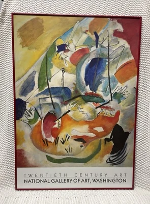 Vtg Wassily Kandinsky Improvisation 31 Sea Battle 1913 Ailsa Mellon Bruce Fund - Image 1 of 4